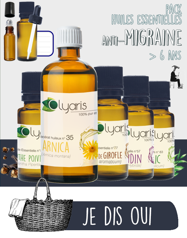 Migraine et Huiles Essentielles : La Solution Naturelle par Olyaris